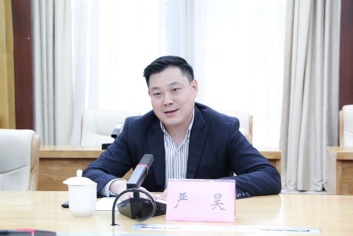 20231204嚴(yán)昊主席同廣西防城港市委副書(shū)記、市長(zhǎng)黃江會(huì)談 2.jpg